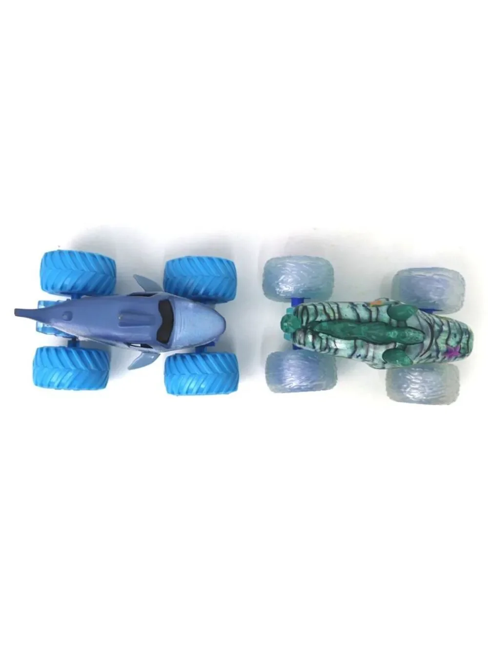 Hot Wheels Monster Trucks Diecast Toy Set - Shark and Dragon 2023-2024